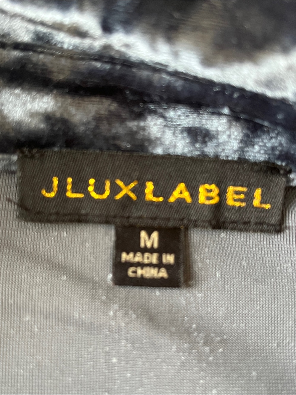 JLUXLABEL Blue Crushed Velvet Maxi Dress Wrap Deep V-Neck High Slit Size Medium - Picture 2 of 12